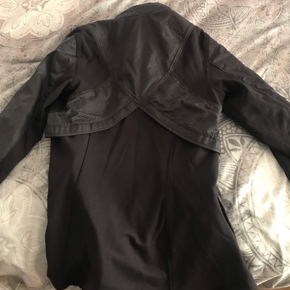 lululemon athletica Jackets & Blazers - Lululemon zip up jacket with optional hood lululemon athletica Jackets & Blazers - Lululemon zip up jacket with optional hood
